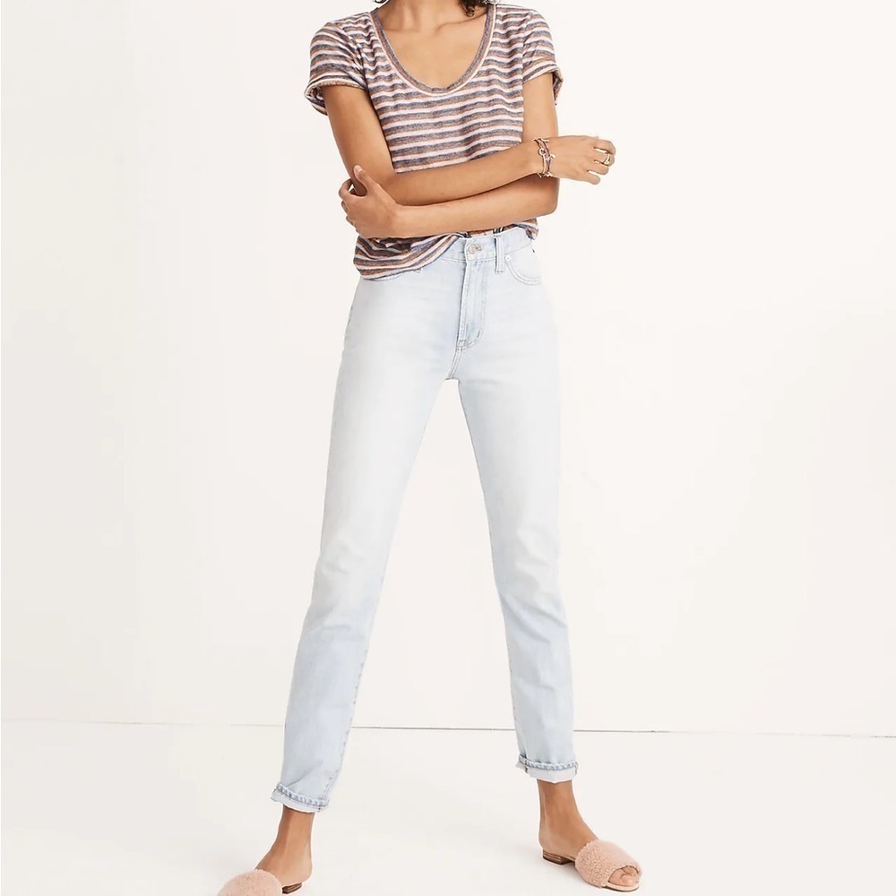 Madewell perfect vintage jeans Fitzgerald wash